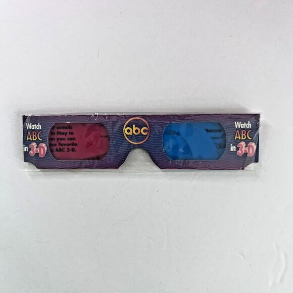 Vintage 1997 Wendy's 3-D Glasses – ABC TV Special Edition (Factory Sealed!) - Picture 1 of 5